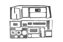 Volkswagen T4 Caravelle/Multivan 1990–2003 Kryty palubní desky (1996-1999) karbon fotografie 4