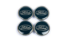Ford Středové krytky kol 61/56 mm modré (4 ks) fotografie 2