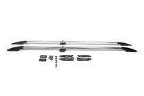 Toyota Land Cruiser 200 2007–2021 Střešní ližiny – turecký design (chrom, 2 ks) plastové patky fotografie 2