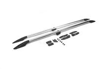 Toyota Land Cruiser 200 2007–2021 Střešní ližiny – turecký design (chrom, 2 ks) plastové patky fotografie 3