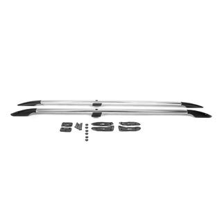 Střešní ližiny – turecký design (chrom, 2 ks) Toyota Land Cruiser 200 2007–2021 fotografie 2