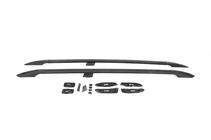 Toyota Land Cruiser 200 2007–2021 Střešní ližiny – turecký design (černé, 2 ks) plastové patky fotografie 2