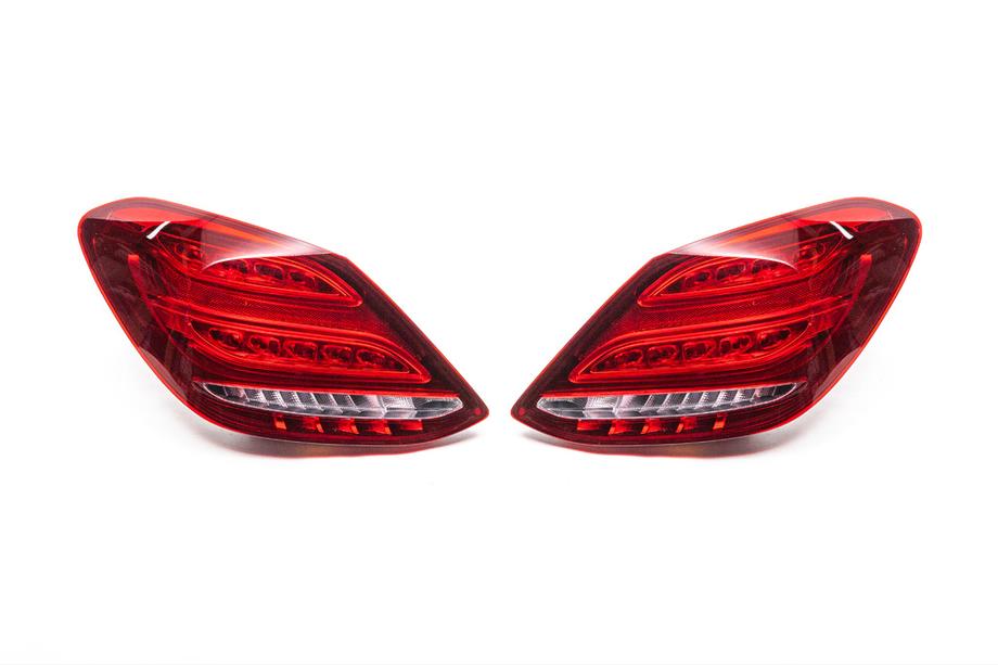 Mercedes C-Class W205 2014–2021 Zadní světla 2014-2018 (2 ks) Fotografie 1