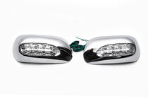 Toyota Corolla 2002–2007 Chromové kryty zpetnych zrcatek pro LED (2002-2005, 2 ks, plast) fotografie 3