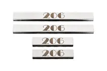 Peugeot 206 1998–2024 Nerezové kryty prahů Carmos (4 ks) fotografie 2