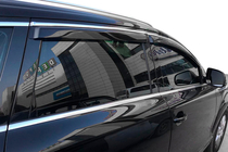 Skoda Superb 2009–2015 Ofuky oken s chromovou lištou SW (4 ks, HIC) fotografie 5