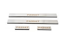 Volkswagen Passat B5 1997–2005 Nerezové kryty prahů Carmos (4 ks) fotografie 5