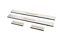 Volkswagen Passat B5 1997–2005 Nerezové kryty prahů Carmos (4 ks) fotografie 6