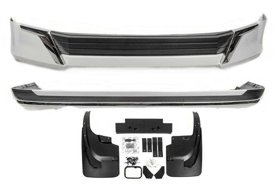 Toyota Land Cruiser 200 2007–2021 Sada bodykitu 2016-2021 (Executive 2021) Černá barva Fotografie 22