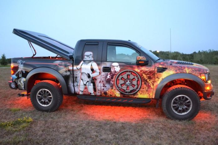 Airbrush na automobilu