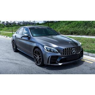 Bodykit sada s kompletním zadním nárazníkem (design Black Mamba C63GT) Mercedes C-Class W205 2014–2021 fotografie 3