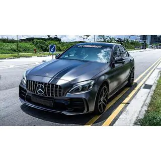 Bodykit sada s kompletním zadním nárazníkem (design Black Mamba C63GT)