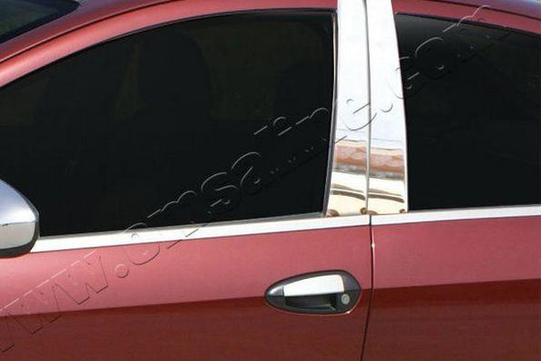 Lišty dveřních sloupků pro Fiat Linea