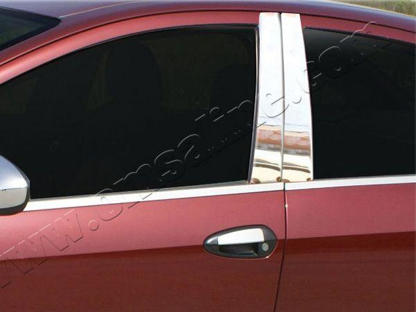 Lišty dveřních sloupků pro Fiat Linea