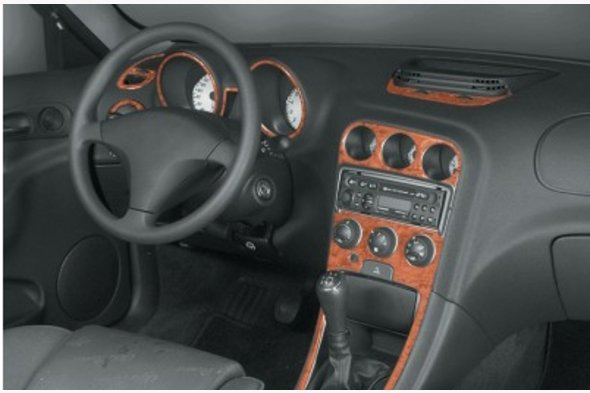 Dekorativní lišty na palubní desku Alfa Romeo 156