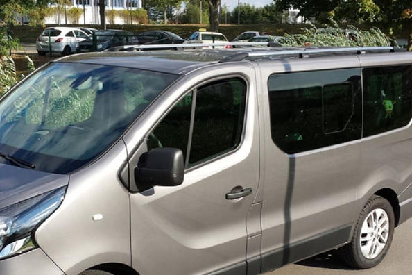 Střešní ližiny pro Opel Vivaro