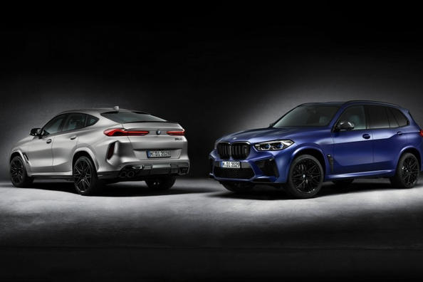 Modely X5 M Competition a X6 M Competition ve verzi First Edition