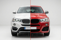BMW X4 F26 2014–2018 Sada bodykitu (M-Tech) fotografie 1