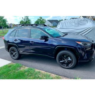 OEM příčníky pro integrované střešní ližiny (2 ks) Toyota Rav 4 2019–2025 fotografie 3