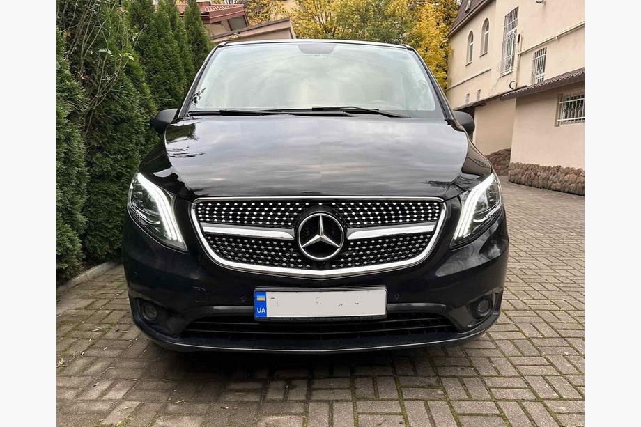Mercedes Vito/V-class W447 2014– Přední maska chladiče Diamond (2014-2023 pro Vito W447) Fotografie 10