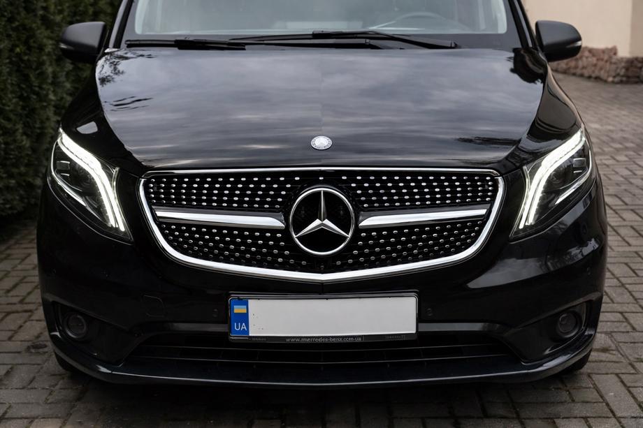Mercedes Vito/V-class W447 2014– Přední maska chladiče Diamond (2014-2023 pro Vito W447) Fotografie 1