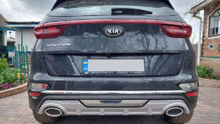 Kia Sportage 2015–2021 Přední a zadní spoilerové nástavce 2019+ V1 (plast) fotografie 2