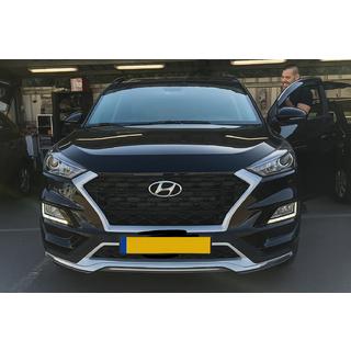 Přední a zadní lip spoiler 2019+ (2 ks) Hyundai Tucson TL 2016–2021 fotografie 4