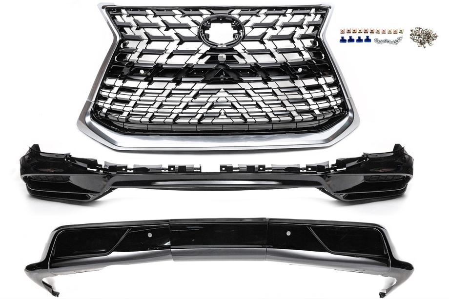 Lexus LX570/450d 2008–2022 Sada bodykitu (TRD-Sport 2021-2022) Černá barva Image