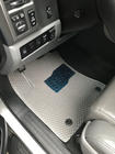 Toyota Sequoia 2007–2022 Polyuretanové EVA autokoberce do interiéru, 3 řady, šedé fotografie 14