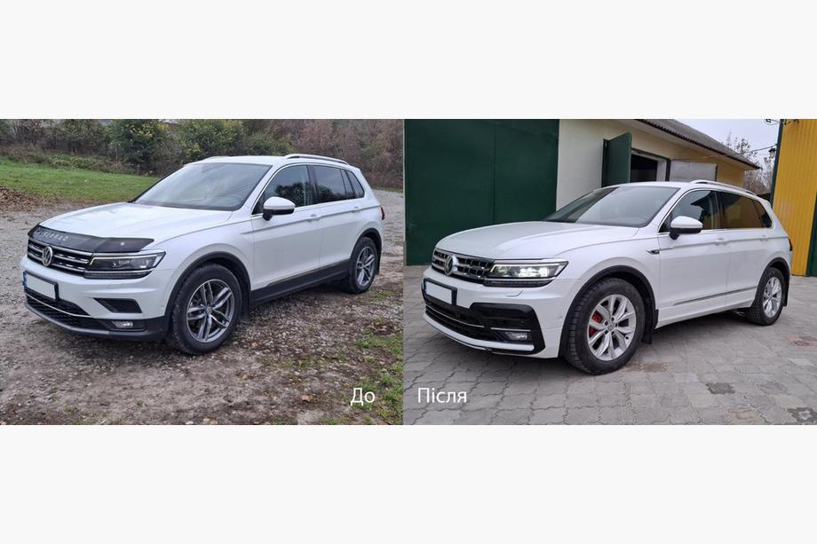 Volkswagen Tiguan 2016–2023 Sada bodykitu R-Line (2016-2020) Fotografie 2