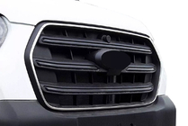 Ford Transit 2014– Rámečky masky chladiče (2019+, 4 ks, nerez) Carmos - turecká ocel fotografie 3