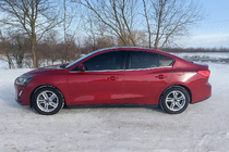 Ford Focus IV 2018– Spodní okenní lišty OmsaLine HB, SD (4 ks, nerez) Carmos - turecká ocel fotografie 2