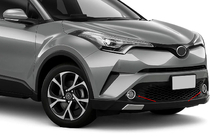 Toyota C-HR 2016–2023 Nerezové chromové kryty mlhovek (2 ks) fotografie 1