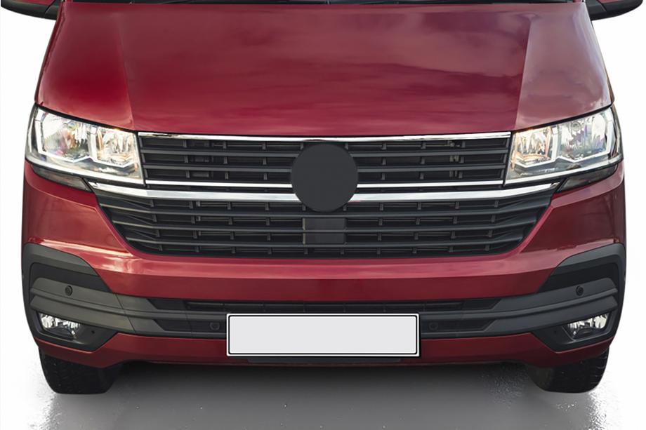 Volkswagen T6 2015–2024 Kryt horní části masky 2019+ (1 ks, nerez) Image