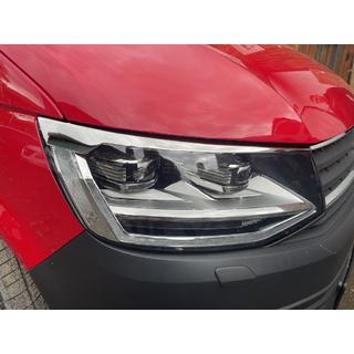 Mračítka na světlomety (2 ks, nerez) Volkswagen T6 2015–2024 fotografie 2