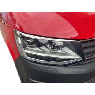 Mračítka na světlomety (2 ks, nerez) Volkswagen T6 2015–2024 fotografie 1