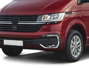Volkswagen T6 2015–2024 Chromové kryty mlhových světel 2019+ (4 ks, nerez) fotografie 1