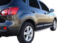 Nissan Qashqai 2007–2010 Boční dvojité trubky (2 ks, nerez) fotografie 2