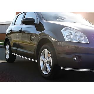 Boční dvojité trubky (2 ks, nerez) Nissan Qashqai 2010–2014 fotografie 3