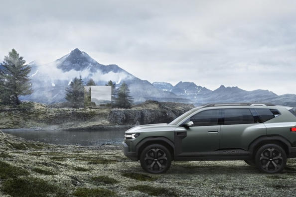 Dacia chystá velký sedmimístný crossover