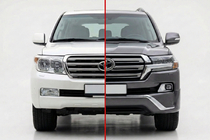 Toyota Land Cruiser 200 2007–2021 Facelift sada LC200 2008-2015 na 2016 Executive fotografie 1
