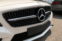 Mercedes CLS C218 2011–2018 Přední maska chladiče 2011-2014 (Diamond Silver) fotografie 5