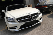 Mercedes CLS C218 2011–2018 Přední maska chladiče 2011-2014 (Diamond Silver) fotografie 4