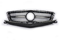 Mercedes CLS C218 2011–2018 Přední maska chladiče 2011-2014 (Diamond Silver) fotografie 6