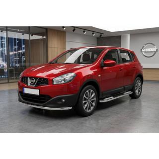 Boční nášlapy Tayga V2 (2 ks, hliník) Nissan Qashqai 2010–2014 fotografie 1