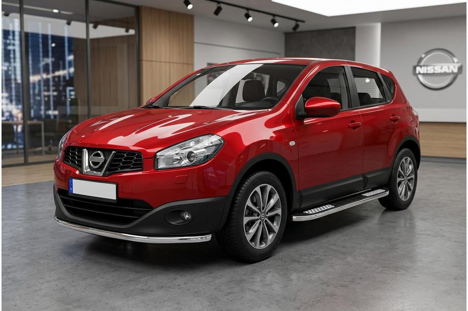 Nissan Qashqai 2010–2014 Boční nášlapy Tayga V2 (2 ks, hliník) Image