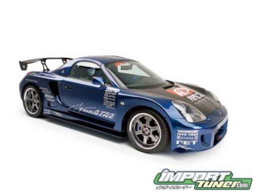 Tuning Toyota na příkladu Toyota MR-S od Apexi USA