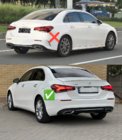 Mercedes A-class W177 2018– Lapače nečistot Premium Sedan (pro Base, 4 ks) fotografie 3