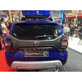 Nástavec zadního nárazníku (ABS, šedý) Dacia Duster 2018–2024 fotografie 4