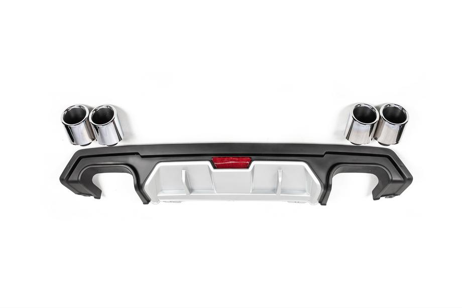 Honda Civic Sedan X 2016–2021 Difuzor zadního nárazníku (Niken, k lakování) Image